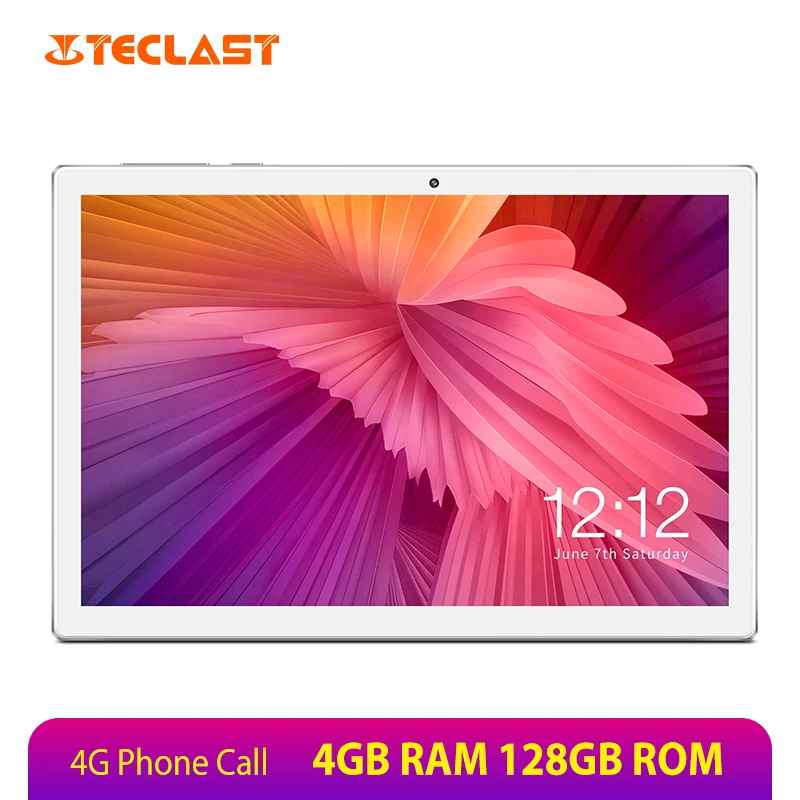 

Teclast M30 4GB+128GB Tablet 10.1" 2560x1600 2.5K Display MT6797X X27 10 Core Android 8.0 Tablets PC 4G Phone Call Type-C GPS