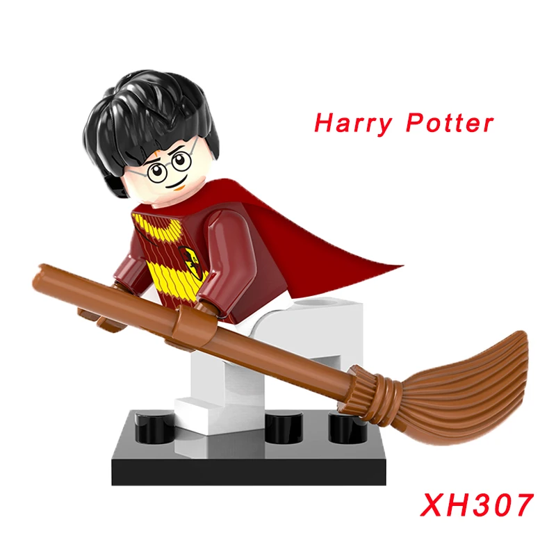 xh307 Для Harri Magic Series фигурка Фантастические звери рубеус Хагрид Минерва МакГонагалл проф Квиррелл Северус Снейп строительный блок - Цвет: xh307