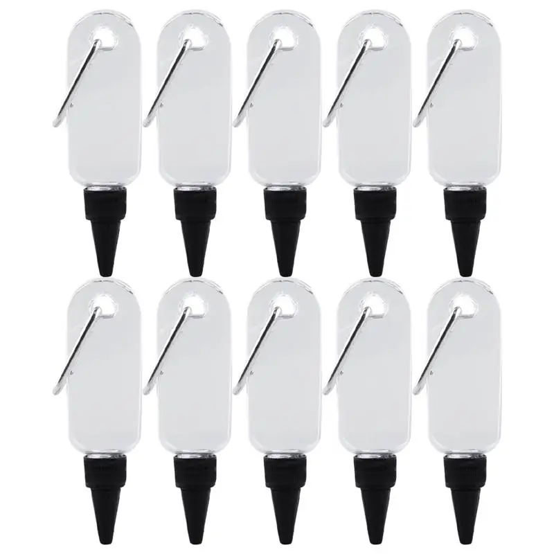 10pcs 30/50ML Empty Hand Sanitizer Bottles With Pointed Mouth Cap Refillable Gel Bottles Lotion Bottles With Hook 10pcs 30/50ML Empty Hand Sanitizer Bottles With Pointed Mouth Cap Refillable Gel Bottles Lotion Bottles With Hook