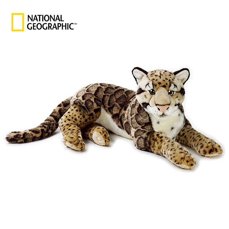 National Geographic Clouded leopard kawaii мягкие плюшевые животные игрушки для мальчиков и девочек