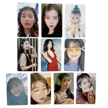 10 sztuk zestaw IU Ji Eun KPOP nowy Album papier własnej produkcji Lomo karta fotokartka plakat fani fotokarty prezent kolekcja tanie tanio CN (pochodzenie) YFXZCGB26028 6 lat