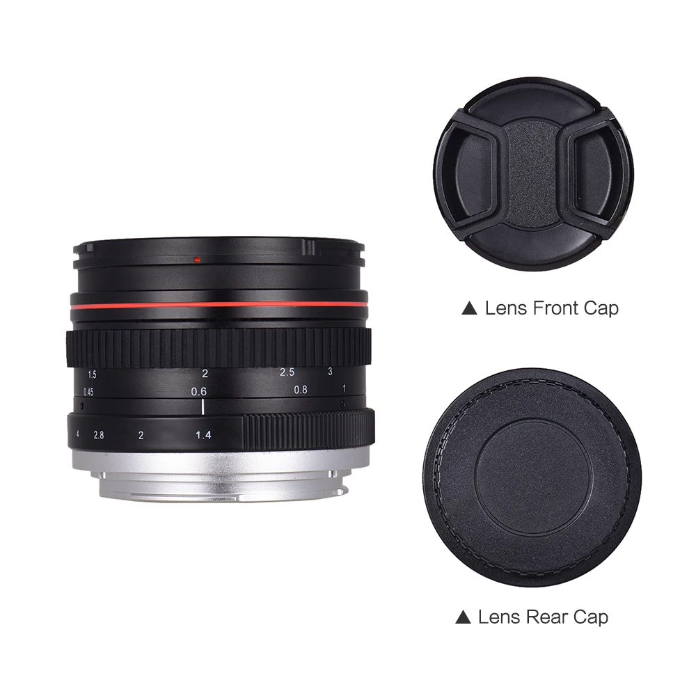 50 мм f/1,4 USM стандарт большой апертуры Anthropomorphic фокус линзы для объектива камеры с низкой дисперсией для Canon 6D 1DX 50D 1200D камеры s