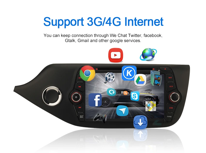 Top 8" Android 9.0 Car DVD For Kia Ceed 2013 2014 2015 2016 2017 Auto Radio FM RDS WiFi GPS Navigation Audio Video Backup Camera 11 Top 8" Android 9.0 Car DVD For Kia Ceed 2013 2014 2015 2016 2017 Auto Radio FM RDS WiFi GPS Navigation Audio Video Backup Camera 11