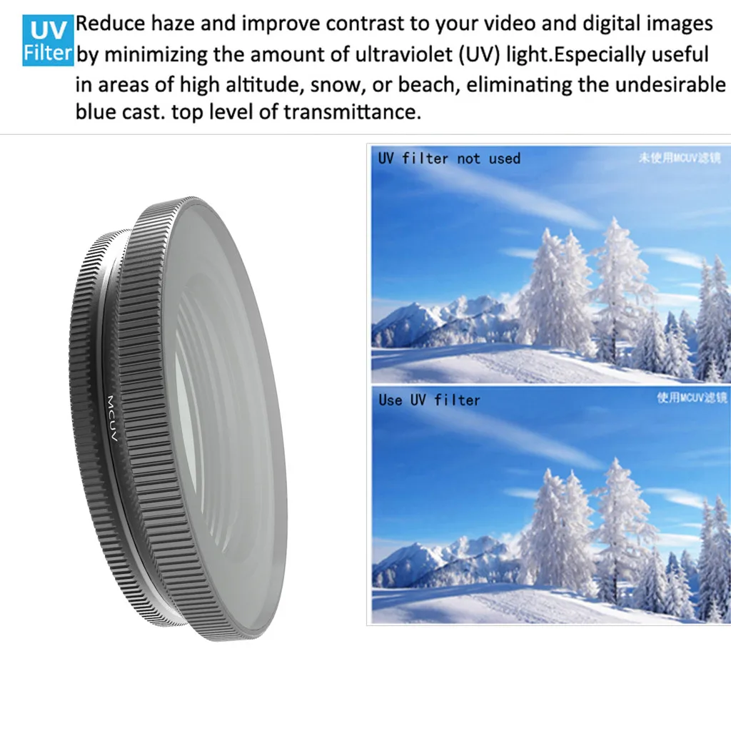 3/4/6 шт. UV+ CPL+ ND4+ ND8+ ND16+ ND32 ND4-PL+ ND8-PL+ ND16-PL+ ND32-PL Камера Линзы Фильтры для DJI OSMO экшн Камера 1028#2