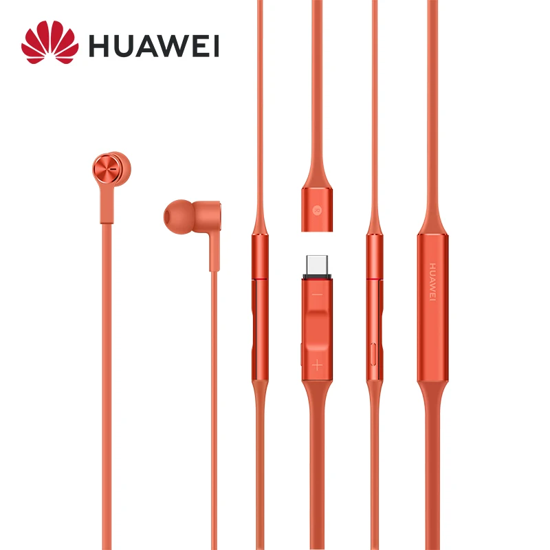 

In stock Original Huawei FreeLace Earphone Wireless Headphone Bluetooth Sport Waterproof In-ear Metal Cavity Silicon Magnetic