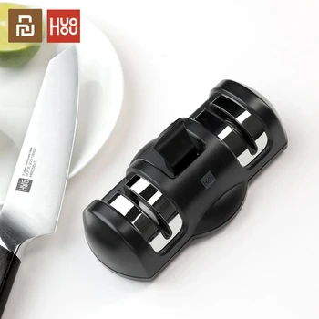 

HUOHOU HU0045 Sharpen Stone Double Wheel Whetstone Sharpeners K-nife Sharpening Tool Grindstone Kitchen Tools