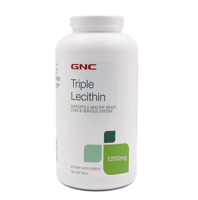 Triple Lecithin Supports A Healthy Heart Liver & Nervous System 1200 Mg