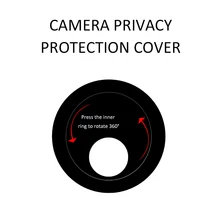 New 3PCS WebCam Cover Universal Antispy Camera Cover For Web IPad PC Macbook Tablet Lenses Privacy Sticker For Phone Tablet