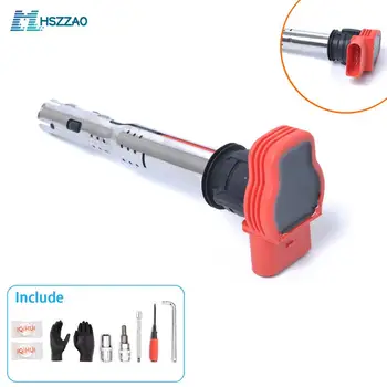 

Red Ignition Coil For VOLKSWAGEN TOUAREG AUDI A4/5/6/7/8 Q5/7 R8 S4/5/6/8 SQ5 OE:06E905115C