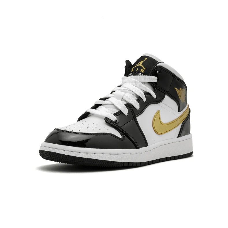 Nike Air Jordan 1 оригинальная обувь для детей Новое поступление детская Баскетбольная обувь удобные спортивные кроссовки# BQ6931-007