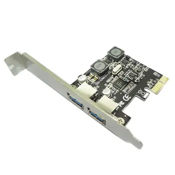 

Connector Self Powered Support External USB 3.0 Super Fast Expansion Card PCI Express 2 Port Easy Apply Practical For Desktop