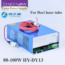 HY-DY13 Co2 лазерный генератор 110 В 220 В PSU 100 Вт CO2 лазерный источник питания для Reci V4 Z4 W4 S4 трубка лазерная гравировка машина для резки