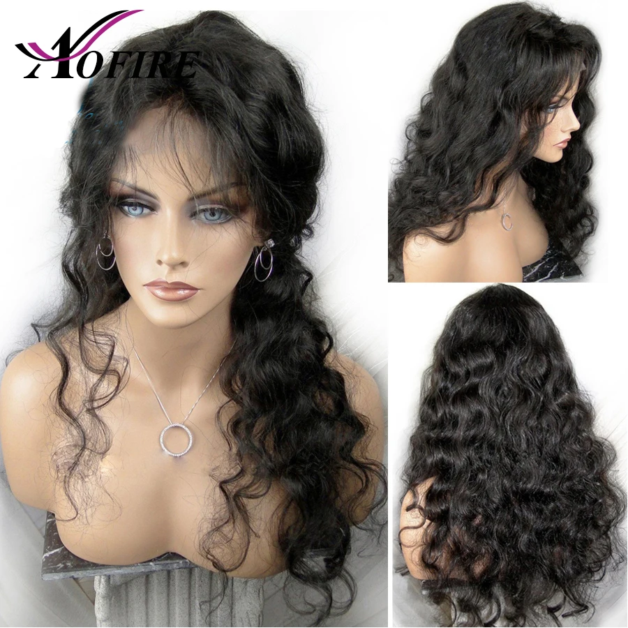 13X6 Lace Front Human Hair Wigs With Baby Brazilian Remy Body Wave For Black Women Bleached Knots Natural Hairline | Шиньоны и парики