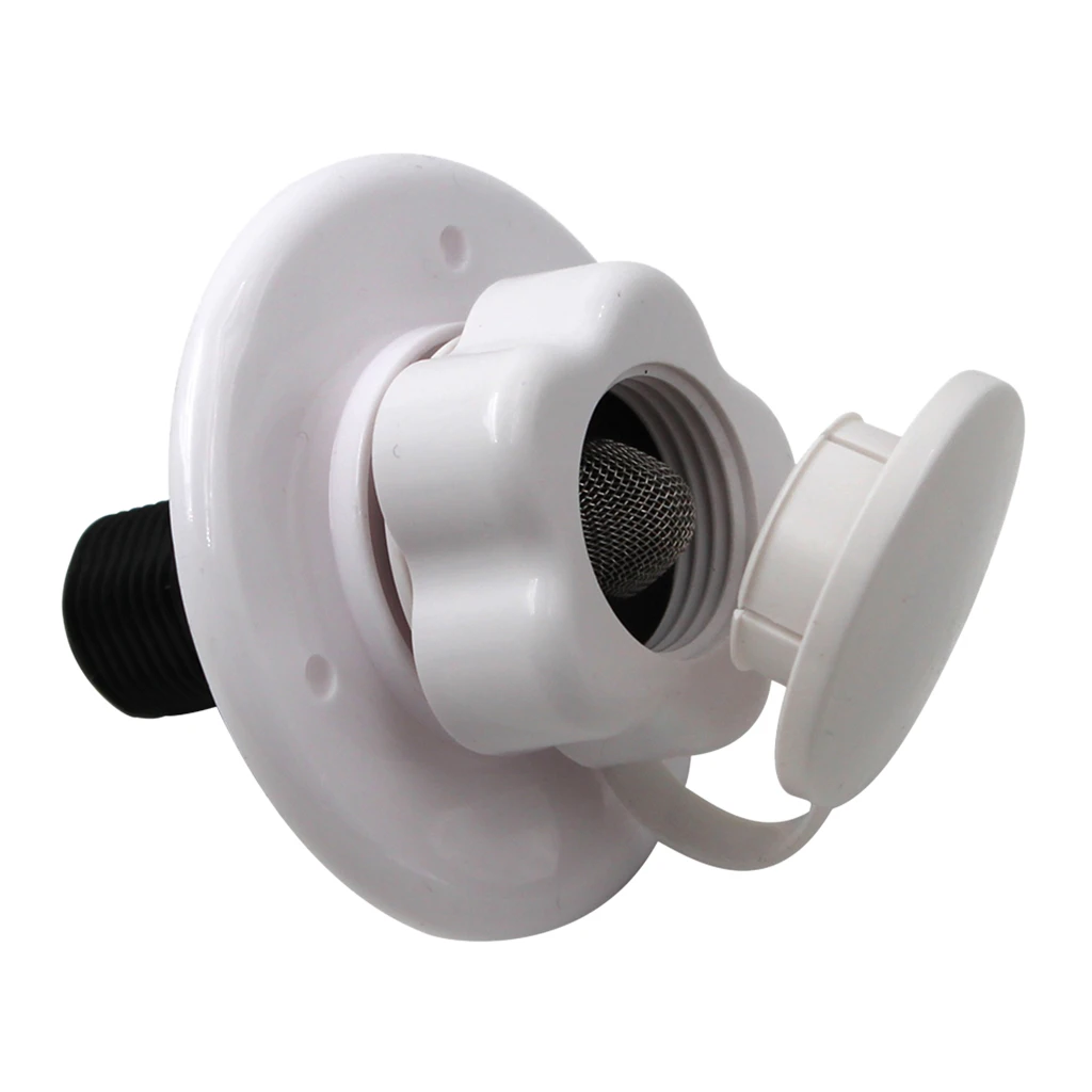 New RV City Water Fill Inlet Plastic Check Valve Trailer Marine