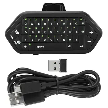 

2.4GHz Wireless Keyboard Game Headphone Adapter Chatpad for Xbox One Controller Messenger Keyboard Keypad