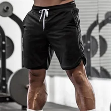 Мужские сетчатые шорты Карго, модные военные пляжные шорты, мужские шорты для занятий фитнесом, уличная одежда, свободные быстросохнущие шорты для бодибилдинга