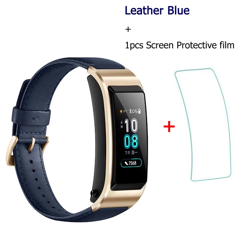 Original Huawei TalkBand B5 Talk Band B5 Bluetooth Smart Bracelet Sports Wristbands Touch AMOLED Screen Call Earphone Band 