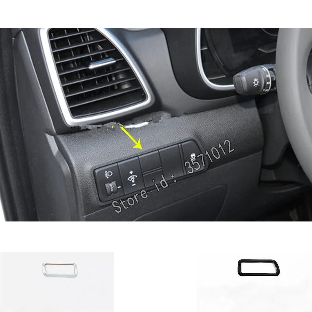 

Car Stick Styling Cover Front Head Fog Light Switch Button Trim Frame Lamp 1pcs For Hyundai Tucson 2019 2020