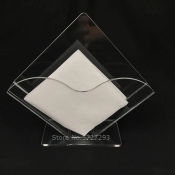 

Quality Acrylic Tissue Case Box Container Home Towel Napkin Papers Holder For Table Decoration
