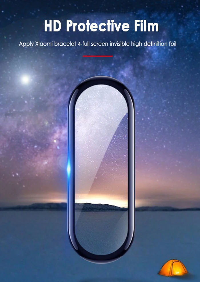 2 шт 3D полное покрытие экрана протектор для Xiaomi mi Band 4 мягкая защитная пленка на Xiomi Xao mi Band4 M4 умный Браслет не стекло