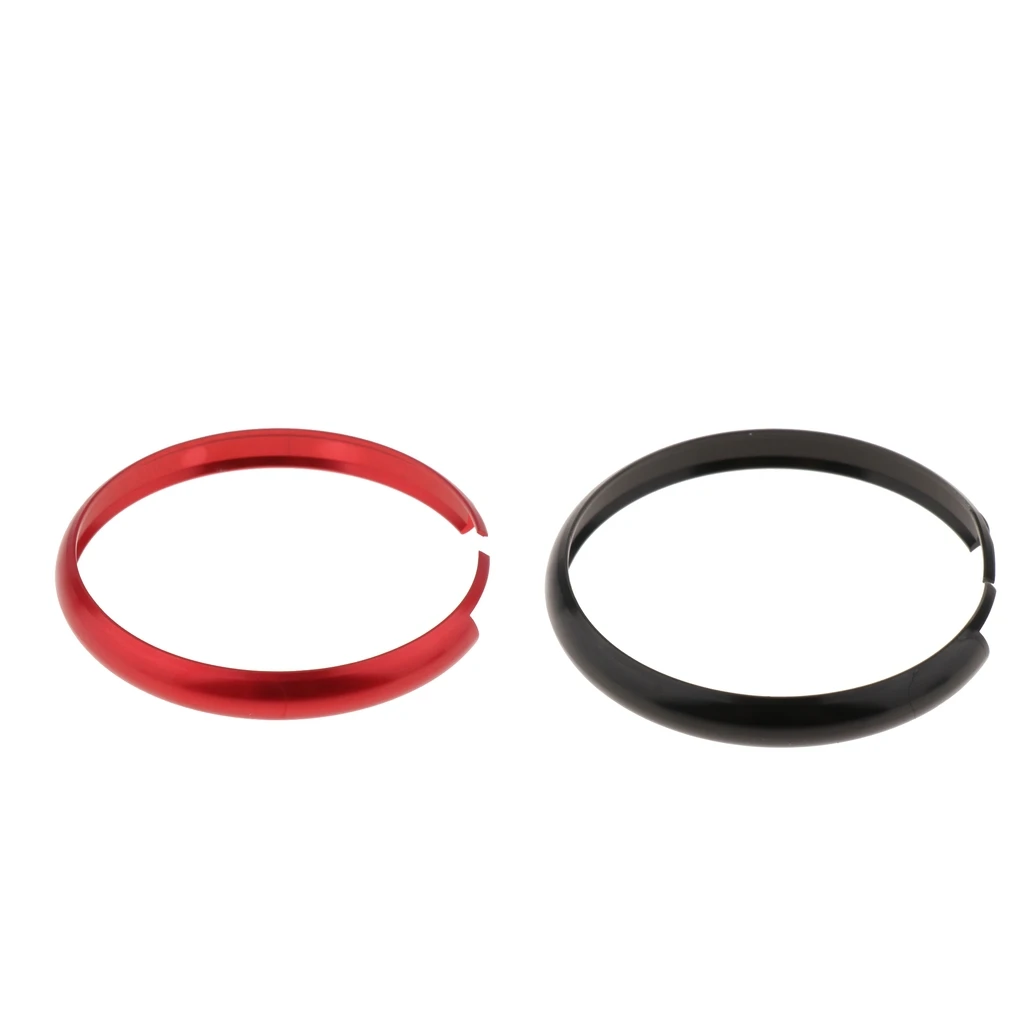 Aluminum Key Ring Trim Chain For Mini Cooper Clubman Countryman Black+Red