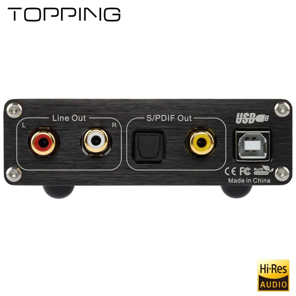 Цифровой усилитель звука TOPPING D10 ЦАП с USB Hi Fi Spdif DAC ES9018KAM DSD плеер аудиодекодер xmos xu208