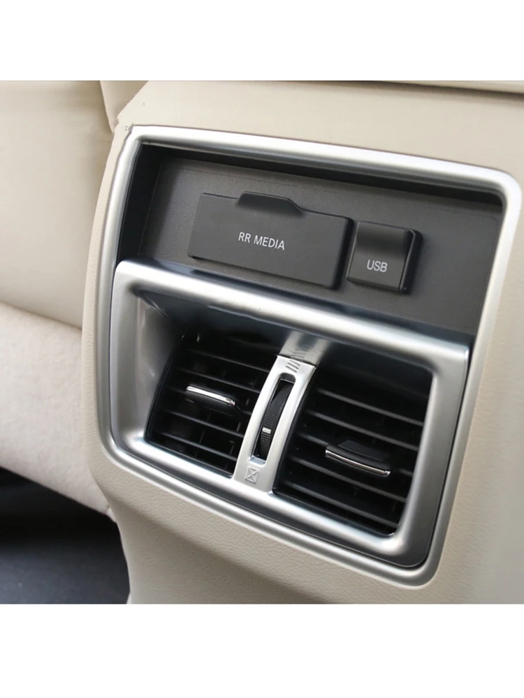 Подходит для Nissan Murano 2016 2017 ABS Хром Передняя панель задний подлокотник