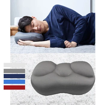 

Deep Sleep Addiction 3D Ergonomic Pillow Polyester Pillowcase Cover Micro Airballs Travel Neck Pillows Machine wash Pain relief