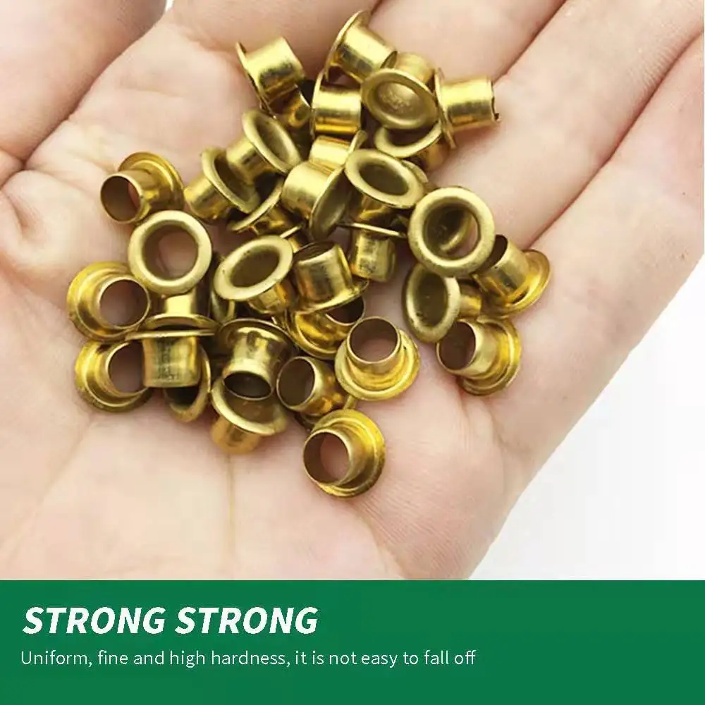 1100 Pcs Italian Bee Beehive Box Threading Hole Nest Box Apiculture Foundation Copper Eyes For Beekeeping Tools Supplies
