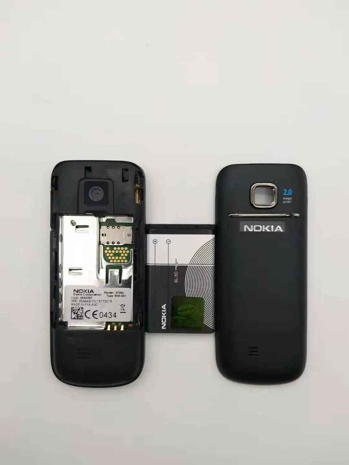 nokia 2700C 2700 классический разблокированный мобильный телефон GSM 2MP FM Mp3 плеер дешево nokia телефон