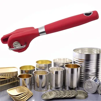 

Mini Multifunction Fashion Stainless Steel Safety Side Cut Manual Can Tin Opener Kitchen Tools Bar Gadgets Cans bottle opener