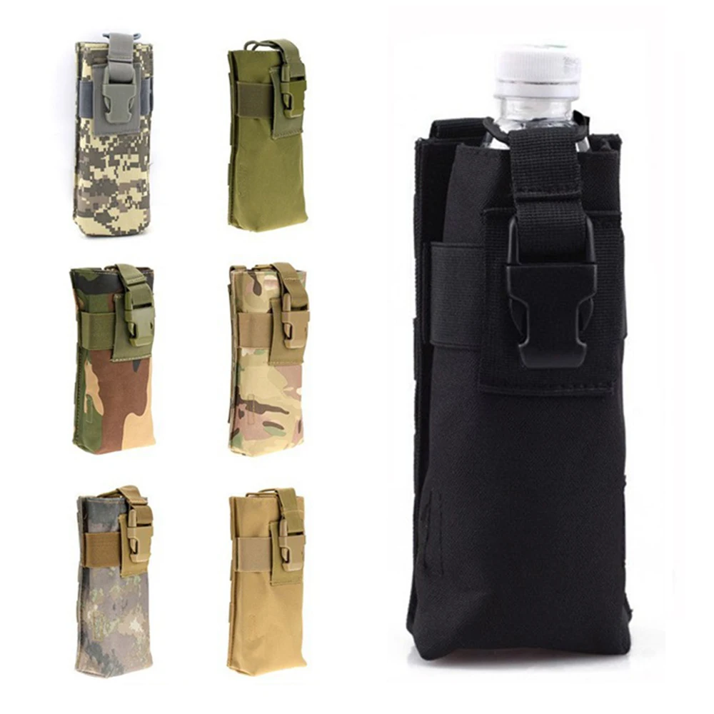 

Outdoor Multi-Purpose Molle Kettle Bag Tactical Sports Water Bottle Pouch Camping Hiking Cycling Climbing Hunting Equipment