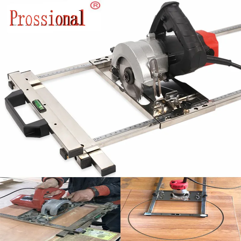 Electricity Circular Saw Trimmer Machine Edge Guide Positioning Cutting board tool Woodworking Router Circle Milling Groove tool Electricity Circular Saw Trimmer Machine Edge Guide Positioning Cutting board tool Woodworking Router Circle Milling Groove tool