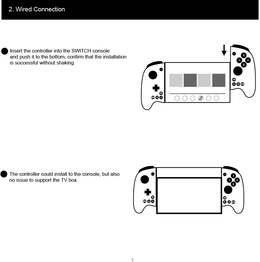 MOBAPAD M6 Gemini Game Consoles for Nintendo Switch Left&Right Gamepad Game Handle Grip for NS OLED JoyCon