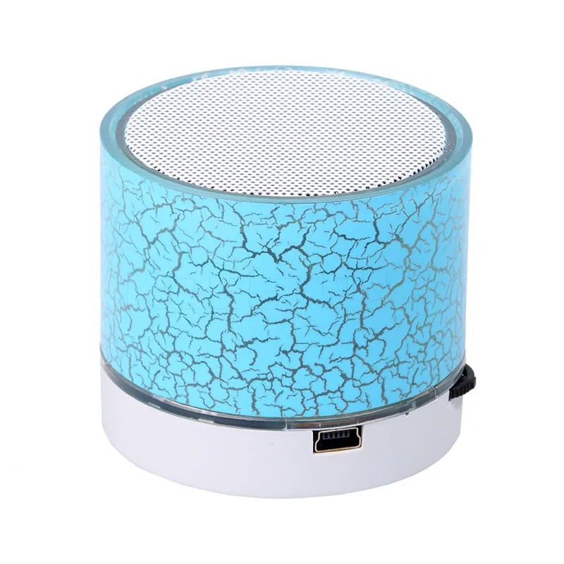 

Bluetooth Speaker Mini Wireless Loudspeaker Crack LED TF USB Subwoofer Bluetooth Speakers MP3 Stereo Audio Music Player