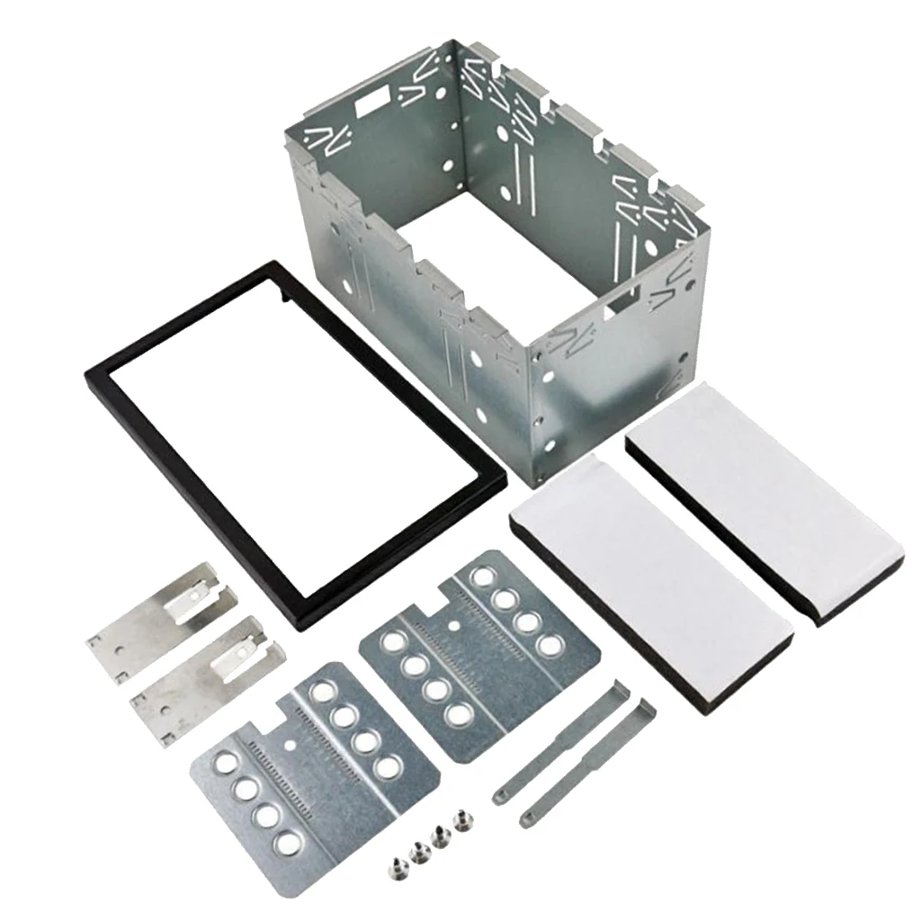Car Radio Stereo Double 2 Din Dash Mounting Kit Installation Install Panel