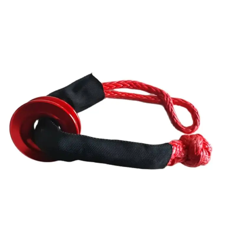Recovery Ring Trucks Towing Rope Loop Snatch Block Off Road Winch Pulley Cable Hook 41000lb Car Strap Shackles ATV Accessories