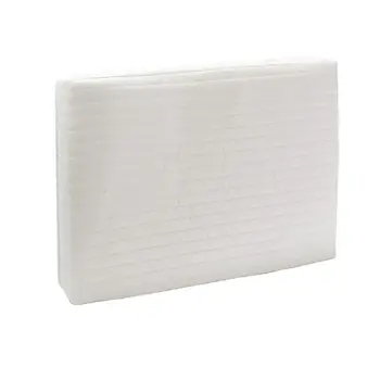 

Indoor Air Conditioner Cover Anti Dust Heat Insulation with Elastic Straps AC Unit Protector Cover 3 Optional Sizes