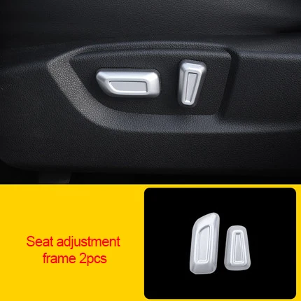 

For Mitsubishi Eclipse Cross 2017-2020 ABS chrome Seat adjustment frame 2pcs