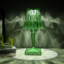 

Modern Italian Touch Table Lamp USB Kartell Battery Desk Lamp Sensor Bar Table Light Decor Restaurant Romantic Fixture Bed Lamp