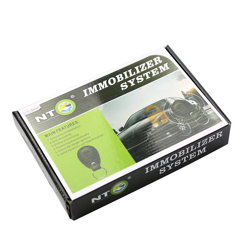 NT-IM001, автомобильный иммобилайзер, система охранной сигнализации, Противоугонный электронный скрытый замок, удобный для блокировки рулевого колеса