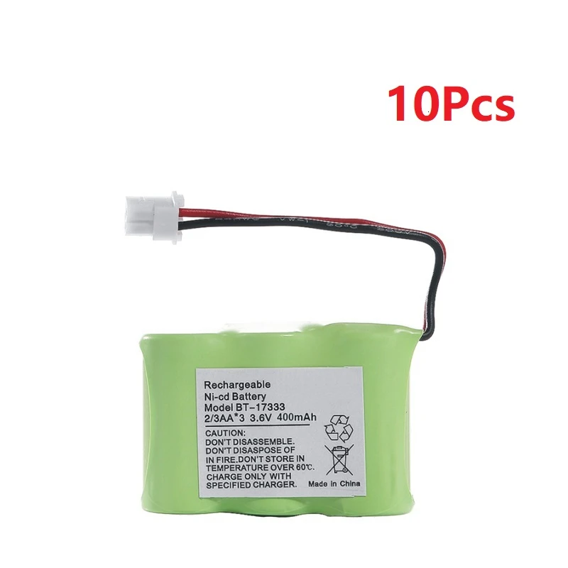 BT-17333 3,6 V 400mAh 2/3 AA Ni-CD батарея для домашнего сотового телефона батарея для Vtech BT17333 BT-163345 BT27333 3,6 v аккумуляторная батарея - Цвет: Синий