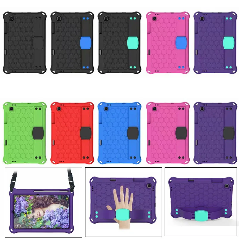 

For Samsung Galaxy Tab A9 Plus 11 inch SM-X210 SM-X110 A8 10.5 SM-X200 T290 A7 Lite T220 Case Kids Silicon PC Armor Tablet Cover