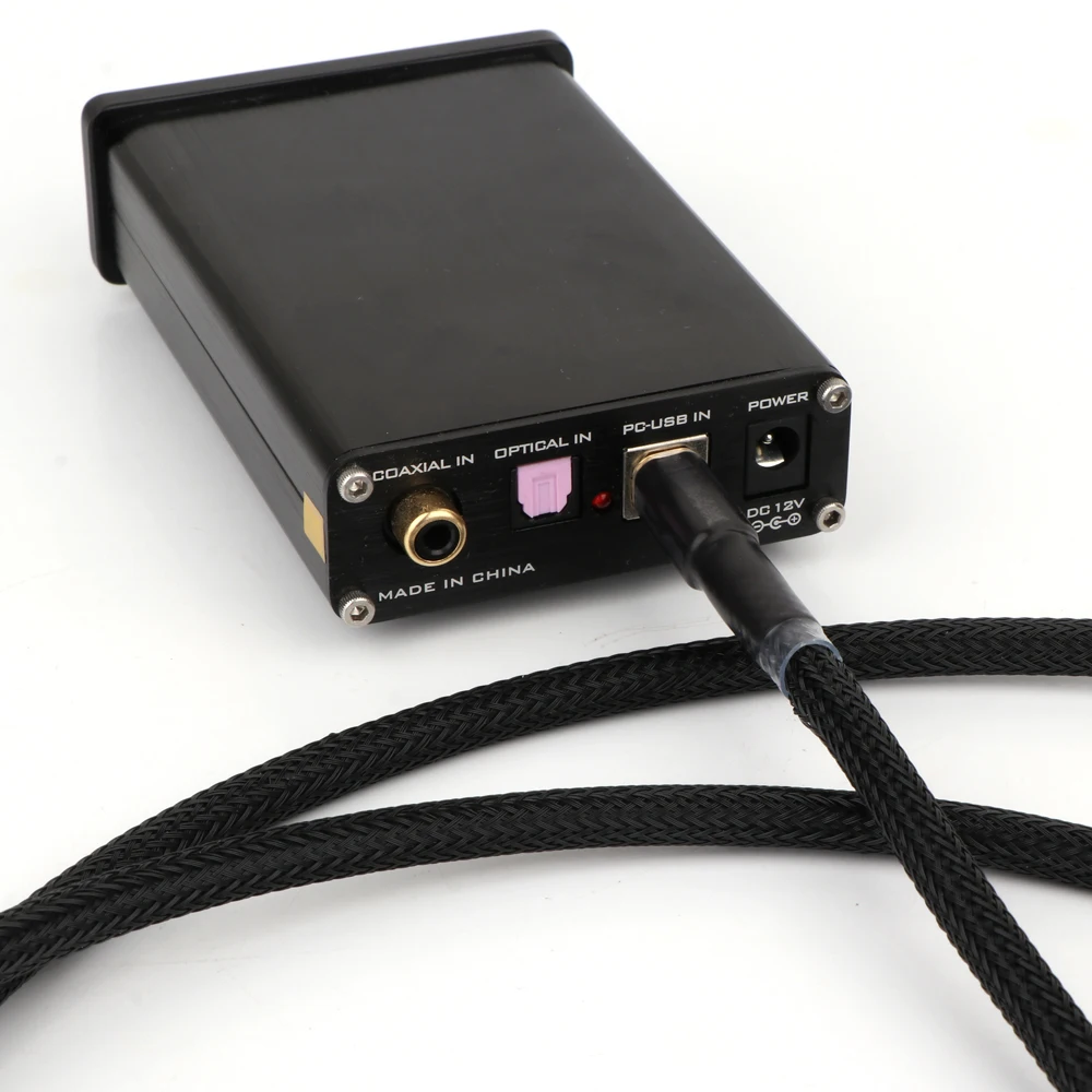 Кабель 5N OCC из чистой меди DAC USB 2 0 звуковые декодеры провод для передачи данных с