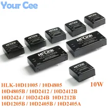 DC-DC isolado módulo de fonte de alimentação não regulada dip 10 w dc para dc HLK-10D11005 10d4805 10d2412 10d2424 10d1212b 10d1205b 10d2405