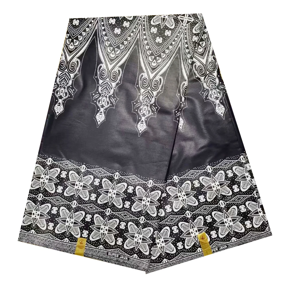 Тюль Африканский нигерийский супер Java воск хлопок печать ткань для мужской