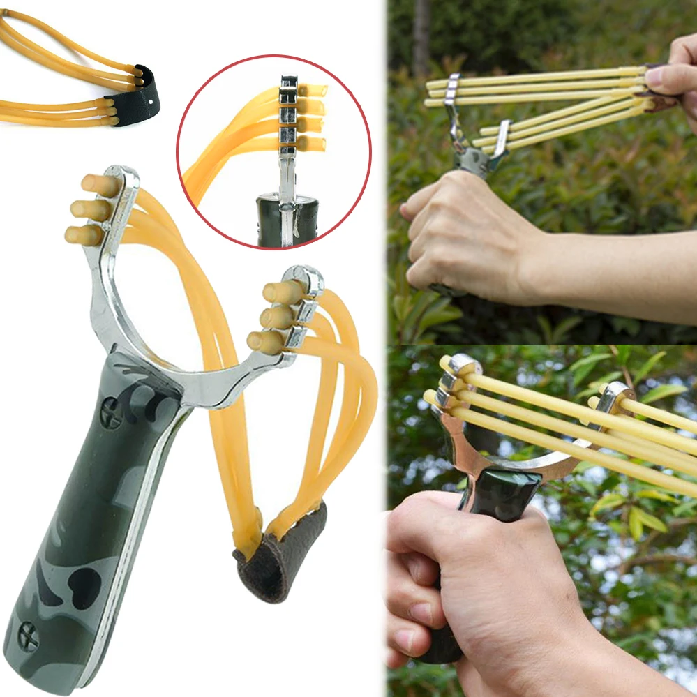 2019 профессиональная Рогатка Sling shot из алюминиевого сплава катапульта