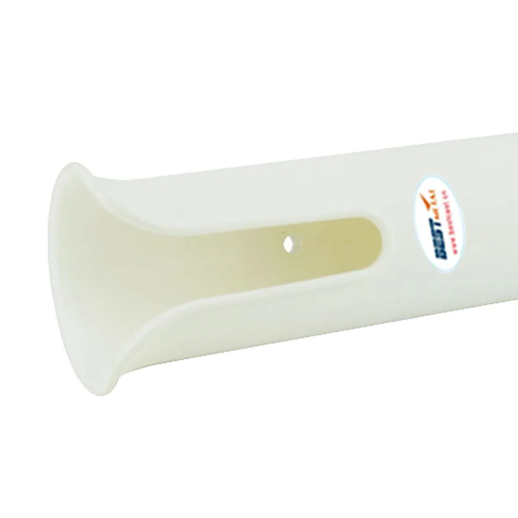  2x Boat Slotted Rod Holder Rack With Black Of Plastic PP