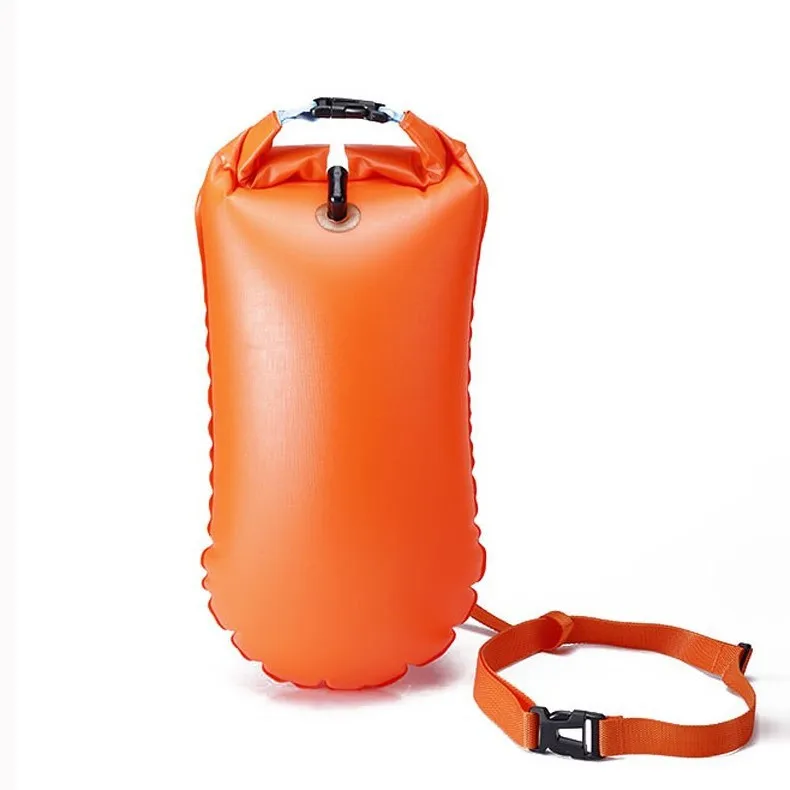 

Inflatable Flotation Bag Life Buoy PVC Waterproof Dry Bag Swimming Backpack Kayak Rafting Drifting Camping Hiking Rucksack