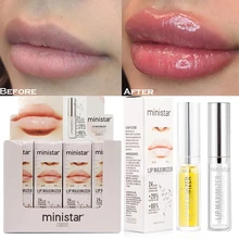 

Instant Volumising Lip Plumper Moisturizing Lip Repairing Reduce Lip Fine Line Brighten Ginger Peppermint Lip Enrichment Oil